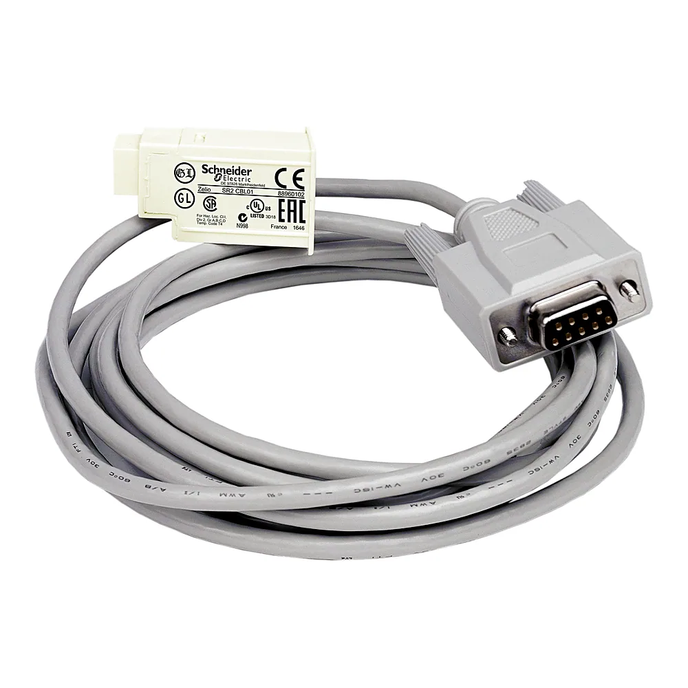 Кабель передачі даних Zelio Logic RS232 для підключення до ПК 3 м Schneider Electric SR2CBL01