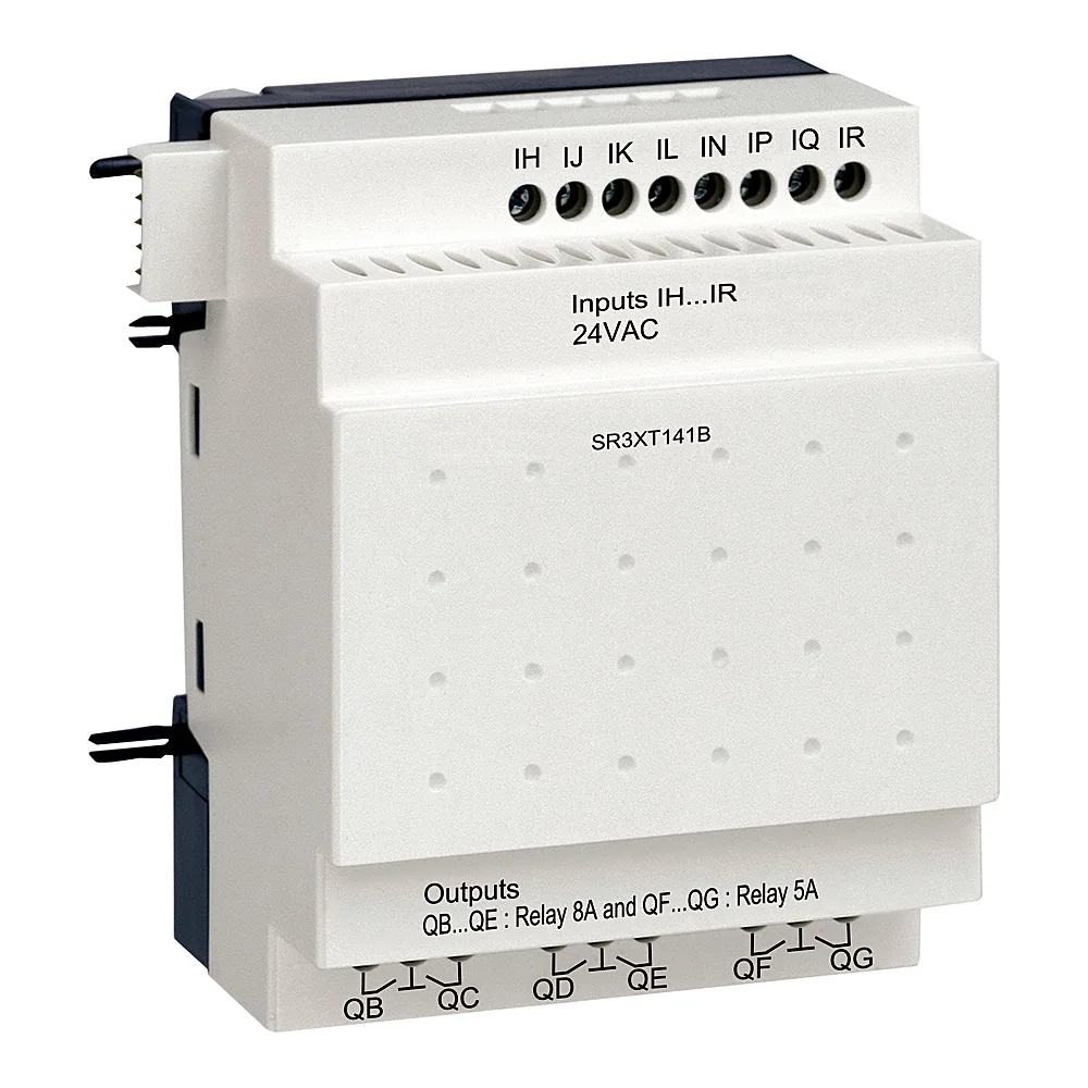 Модуль розширення Zelio Logic 8 входів 6 релейних виходів AC 24 В Schneider Electric SR3XT141B