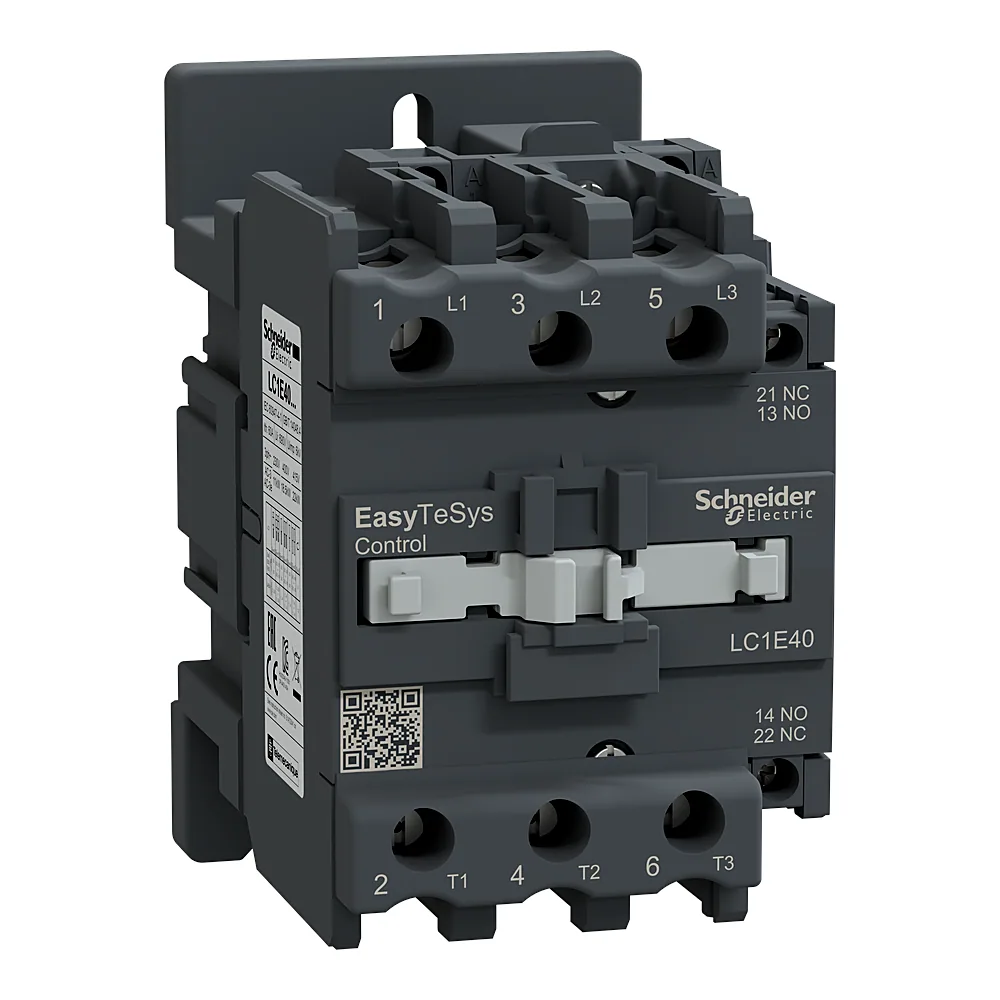 Контактор TeSys E 3P 40 А AC-3 котушка 380 В AC 50 Гц Schneider Electric LC1E40Q5