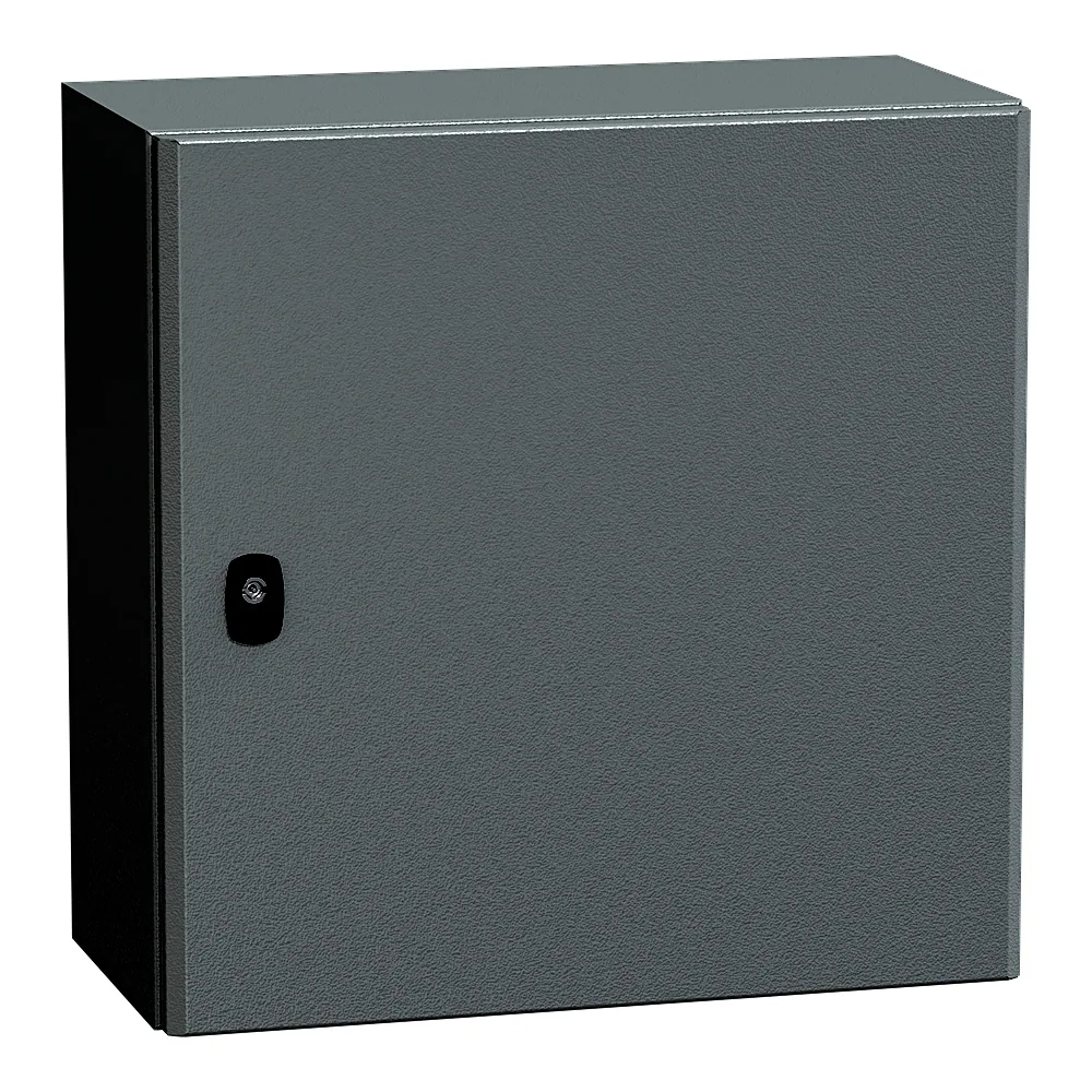 Шафа металева Spacial S3D 500х500х250 мм IP66 з монтажною панеллю Schneider Electric NSYS3D5525P