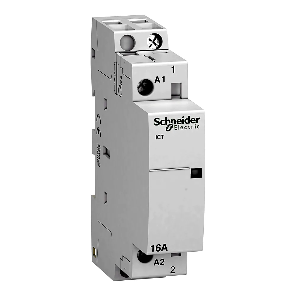 Контактор Acti9 iCT 16 А 1NO 12 В AC 50 Гц Schneider Electric A9C22011