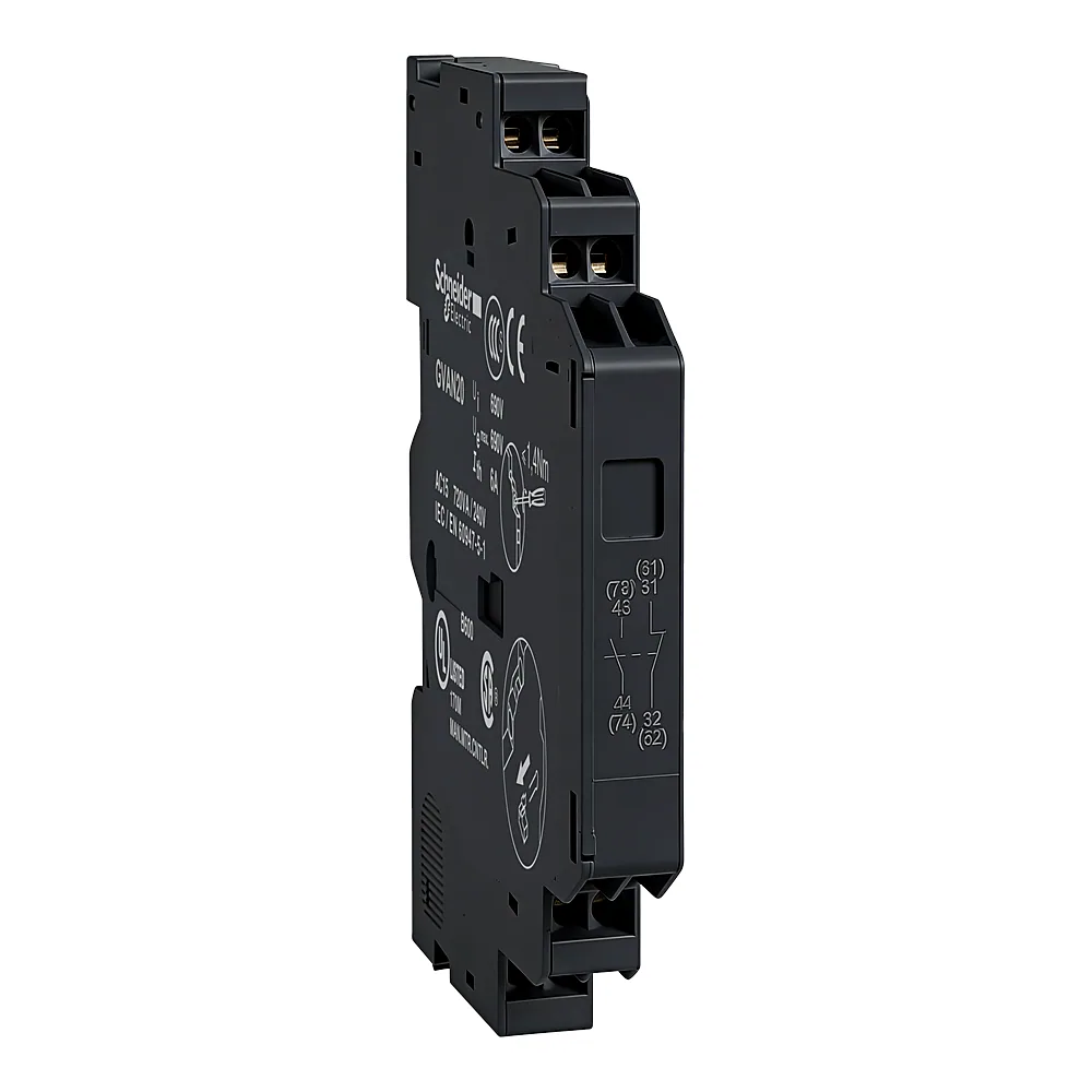 Додатковий контакт 1NO+1NC боковий монтаж для GV2/GV3 Schneider Electric GVAN113