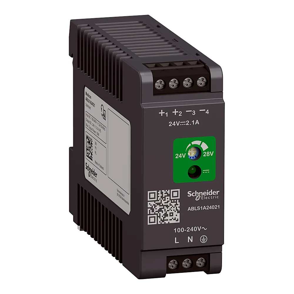Блок живлення Modicon оптимізований 1-фазний 24 В DC 2,1 А Schneider Electric ABLS1A24021