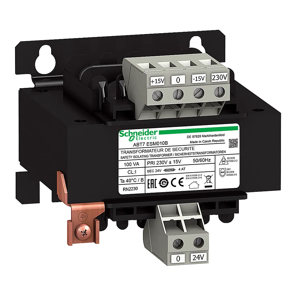 Трансформатор 24 В 100 В·А Schneider Electric ABT7ESM010B
