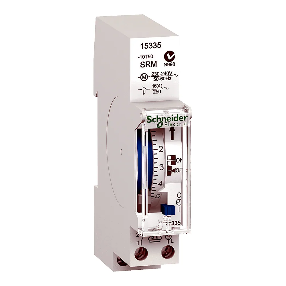 Реле часу електромеханічне Acti9 IH 24 год 1 канал 18 мм Schneider Electric 15335