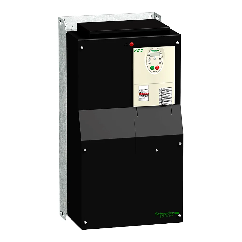 Перетворювач частоти Altivar ATV212 75 кВт 160 А 380-480 В 3-фазний IP21 з ЕМС-фільтром C2/C3 Schneider Electric ATV212HD75N4