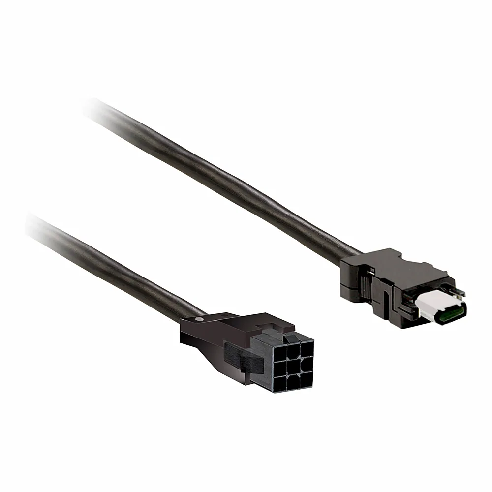 Кабель живлення двигуна BCH2 для Lexium LXM28 1,5 м Schneider Electric VW3M5D1AR15
