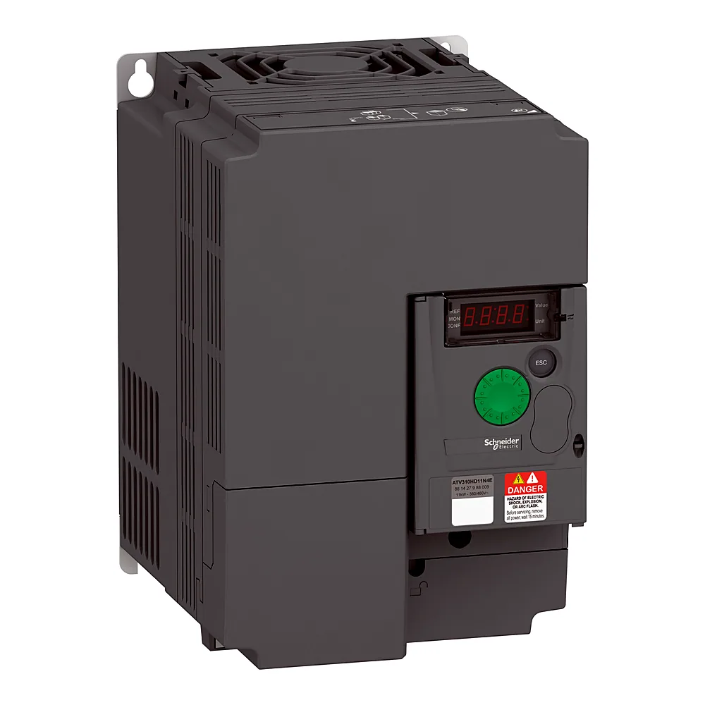 Перетворювач частоти Altivar ATV310 11 кВт 380-460 В 3-фазний IP20 без ЕМС-фільтра Schneider Electric ATV310HD11N4E