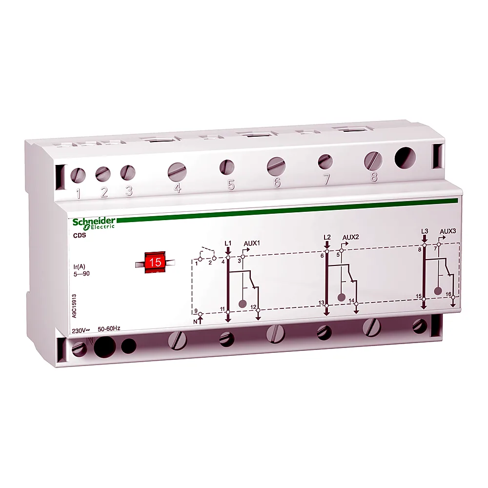 Реле відключення неприоритетного навантаження Acti9 CDS 3P 415 В Schneider Electric A9C15913