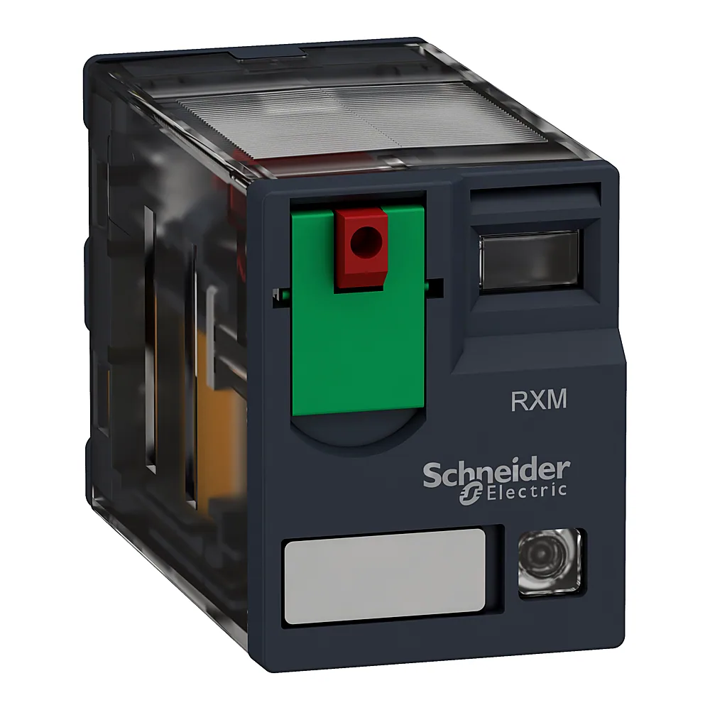 Реле проміжне мініатюрне RXM 4CO 6 А 120 В AC зі світлодіодом Schneider Electric RXM4AB2F7