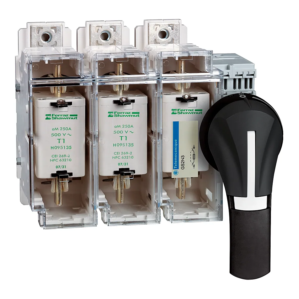 Ручка зовнішня передня TeSys GS 100-400 А IP65 чорна Schneider Electric GS2AH530