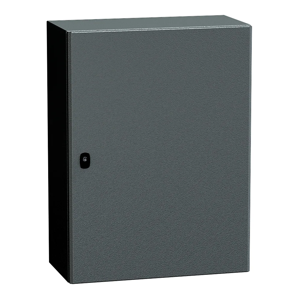 Шафа металева Spacial S3D 800х600х300 мм IP66 з монтажною панеллю Schneider Electric NSYS3D8630P