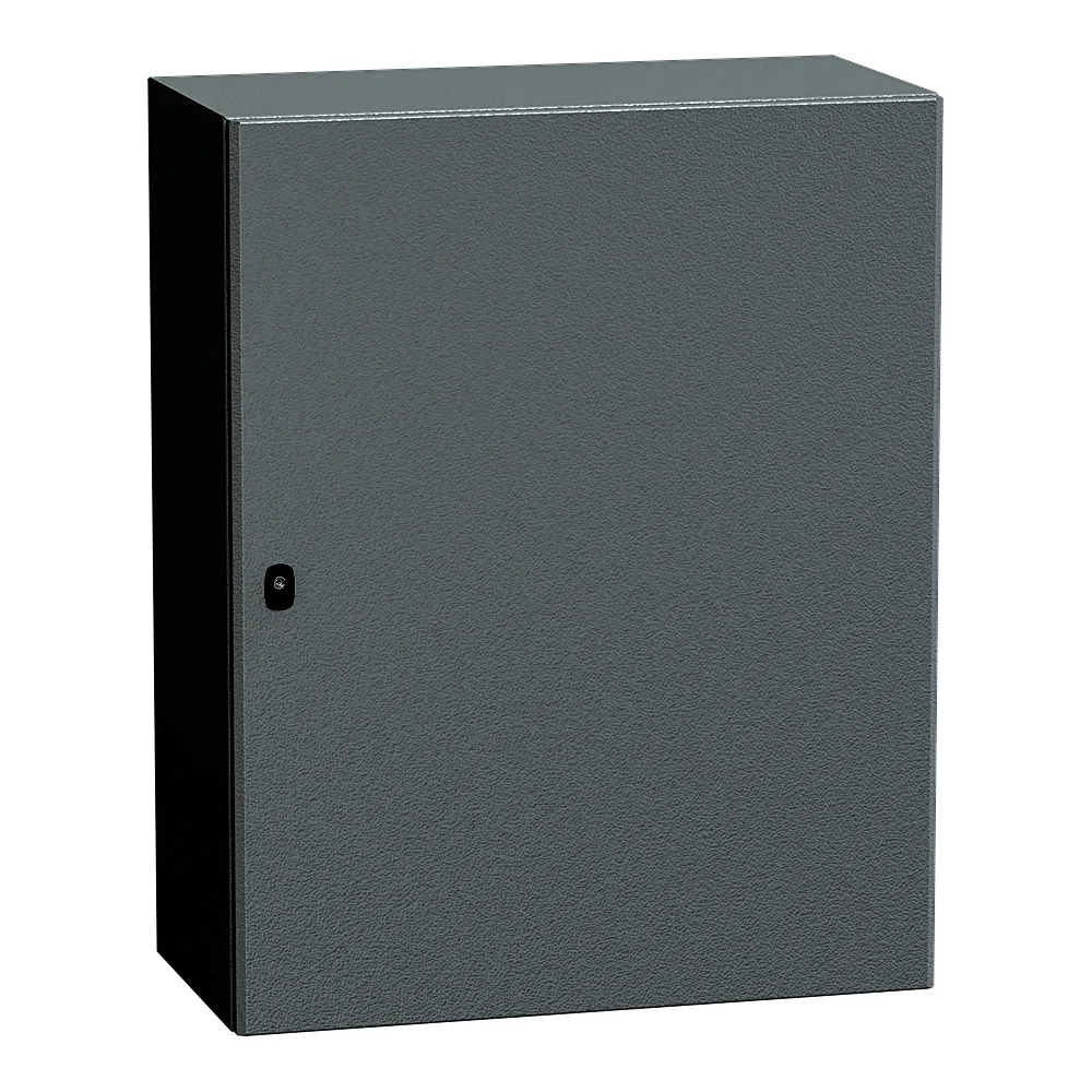 Шафа металева Spacial S3D 1000х800х400 мм IP66 з монтажною панеллю Schneider Electric NSYS3D10840P