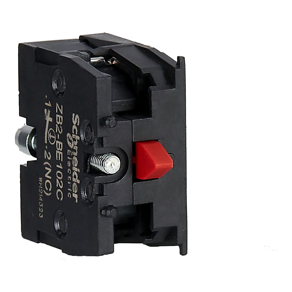 Блок-контакт Easy Harmony XB2 1NC з гвинтовим затискачем Schneider Electric ZB2BE102C