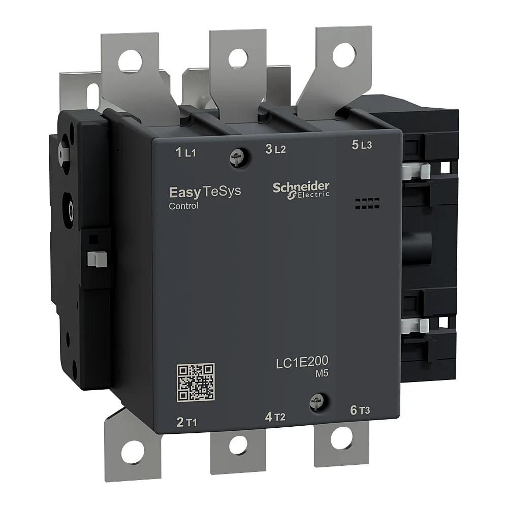 Контактор TeSys E 3P 200 А AC-3 котушка 220 В AC 50 Гц Schneider Electric LC1E200M5