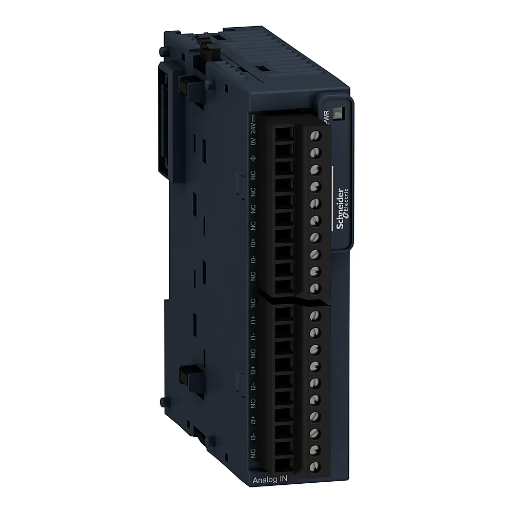 Модуль розширення Modicon TM3 4 аналогові входи 12 біт гвинтові затискачі Schneider Electric TM3AI4