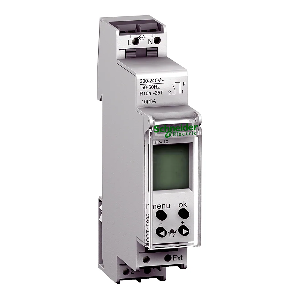Реле часу Acti9 IHP+ програмоване 1 канал 18 мм Schneider Electric CCT15838