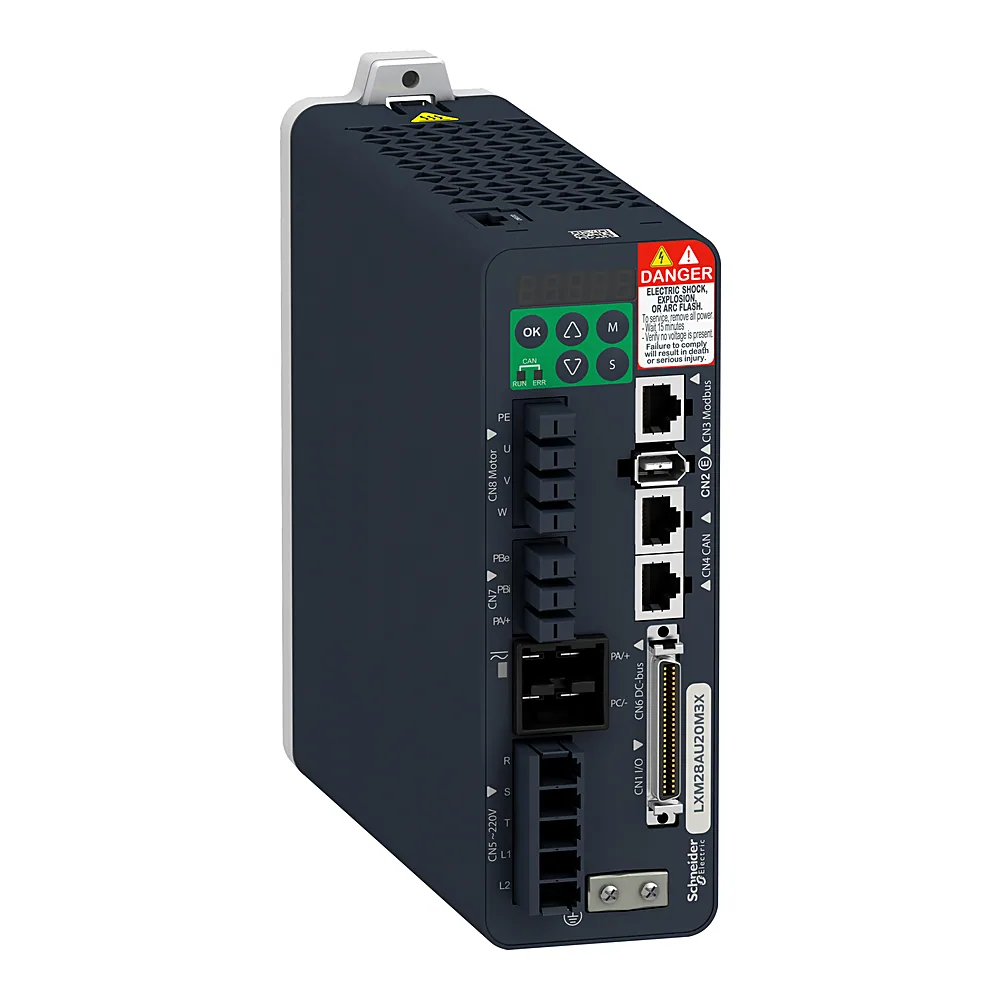 Сервопривод Lexium LXM28 3-фазний 220 В 2 кВт Schneider Electric LXM28AU20M3X