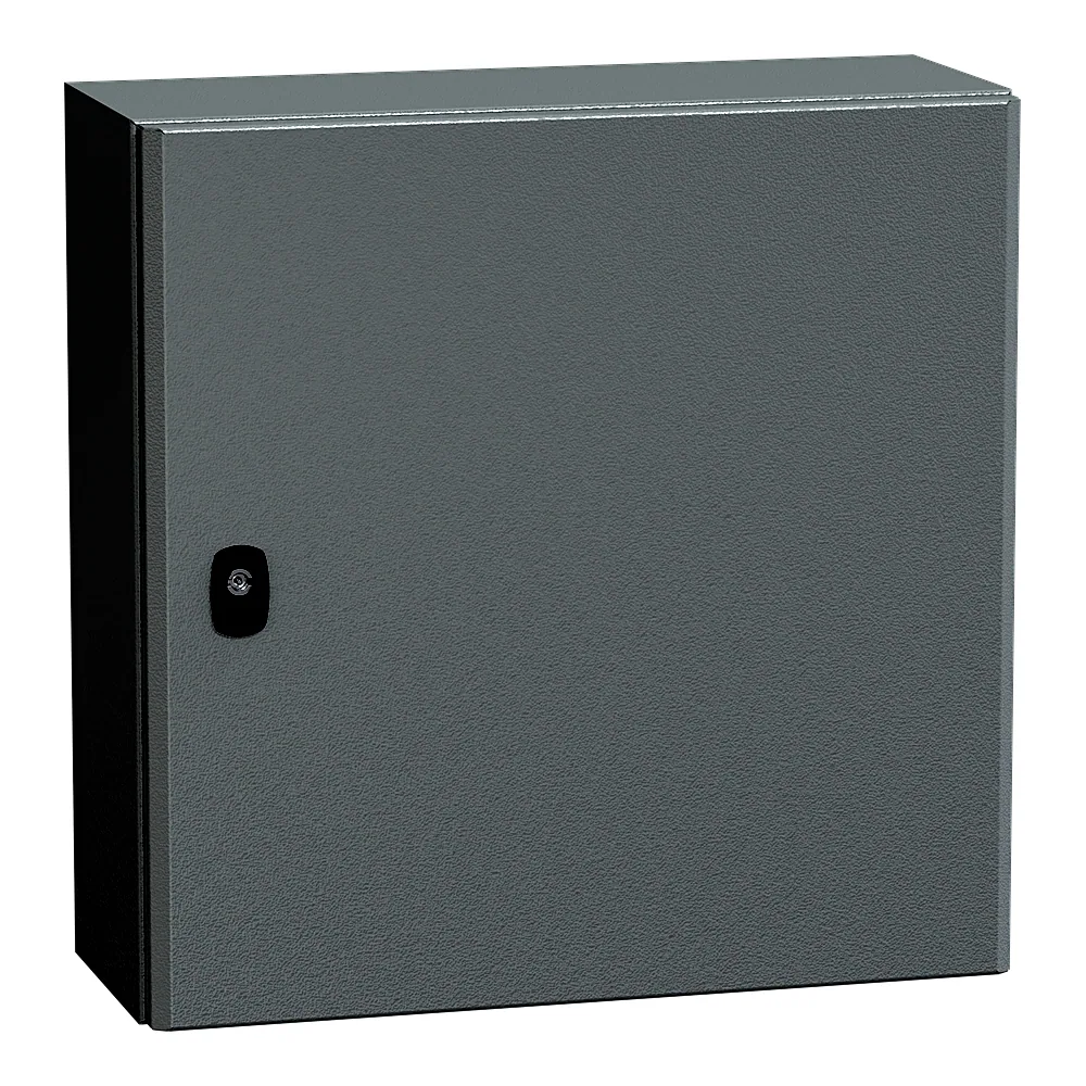 Шафа металева Spacial S3D 500х500х200 мм IP66 з монтажною панеллю Schneider Electric NSYS3D5520P