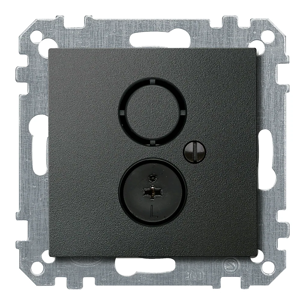 Розетка аудіо System M антрацит Schneider Electric 297414