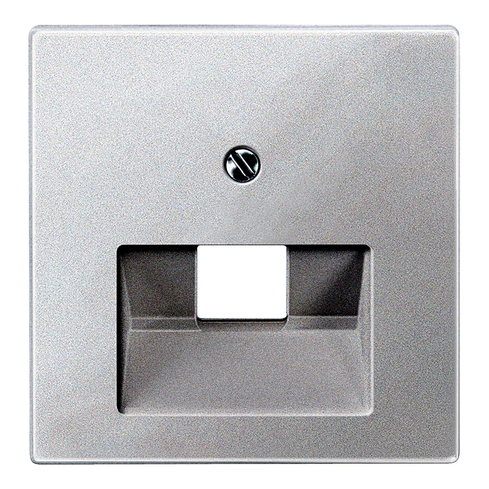 Накладка розетки 1xRJ45 System M полярно-біла Schneider Electric 298319
