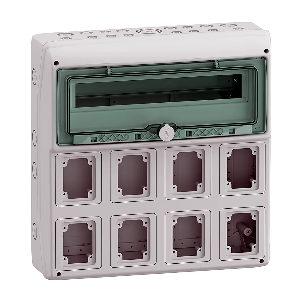 Кнопка моноблочна ETI ECF-11-R заглиблена 1NO+1NC червона 4771470