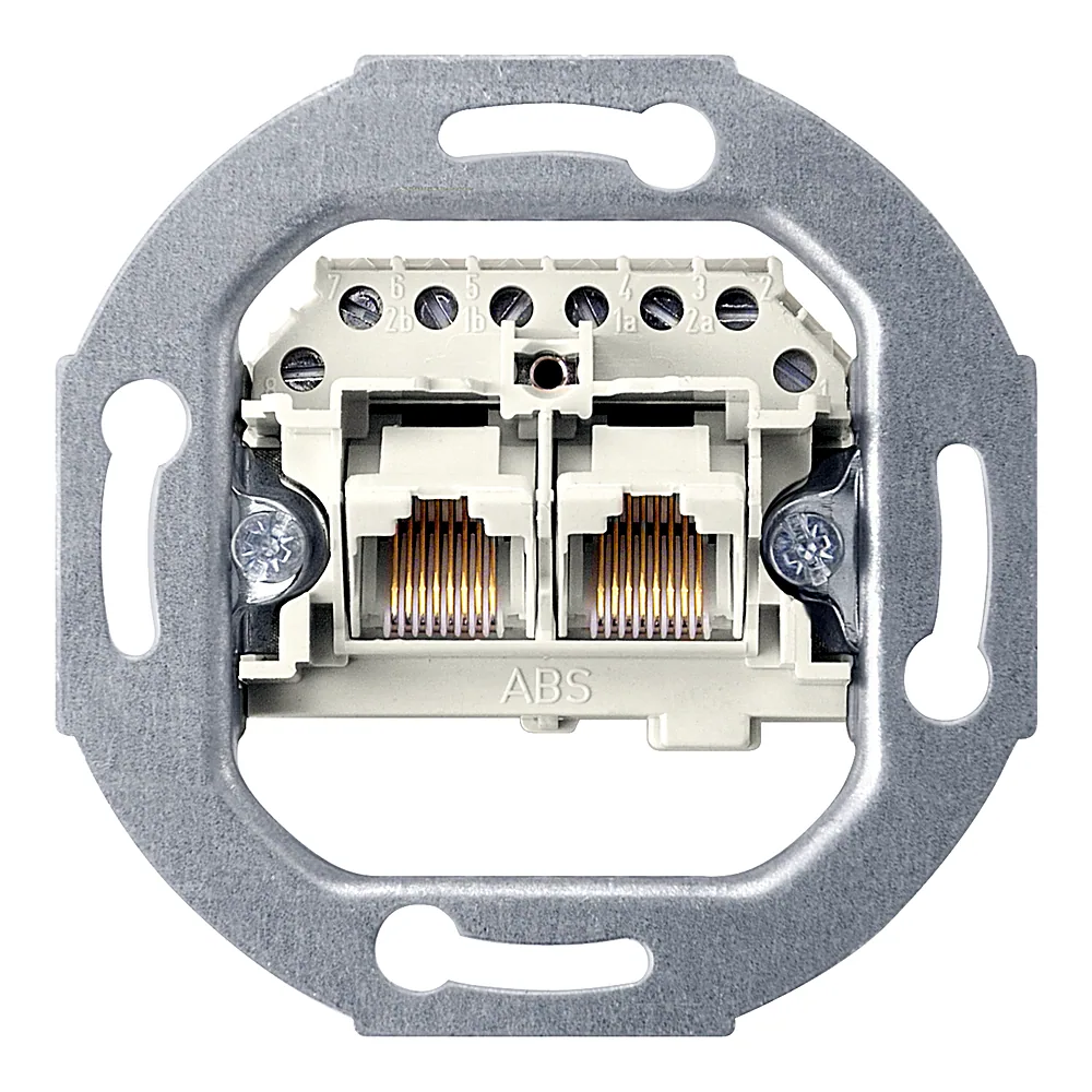 Механізм телекомунікаційної розетки RJ45 2х8 білий Schneider Electric 465702