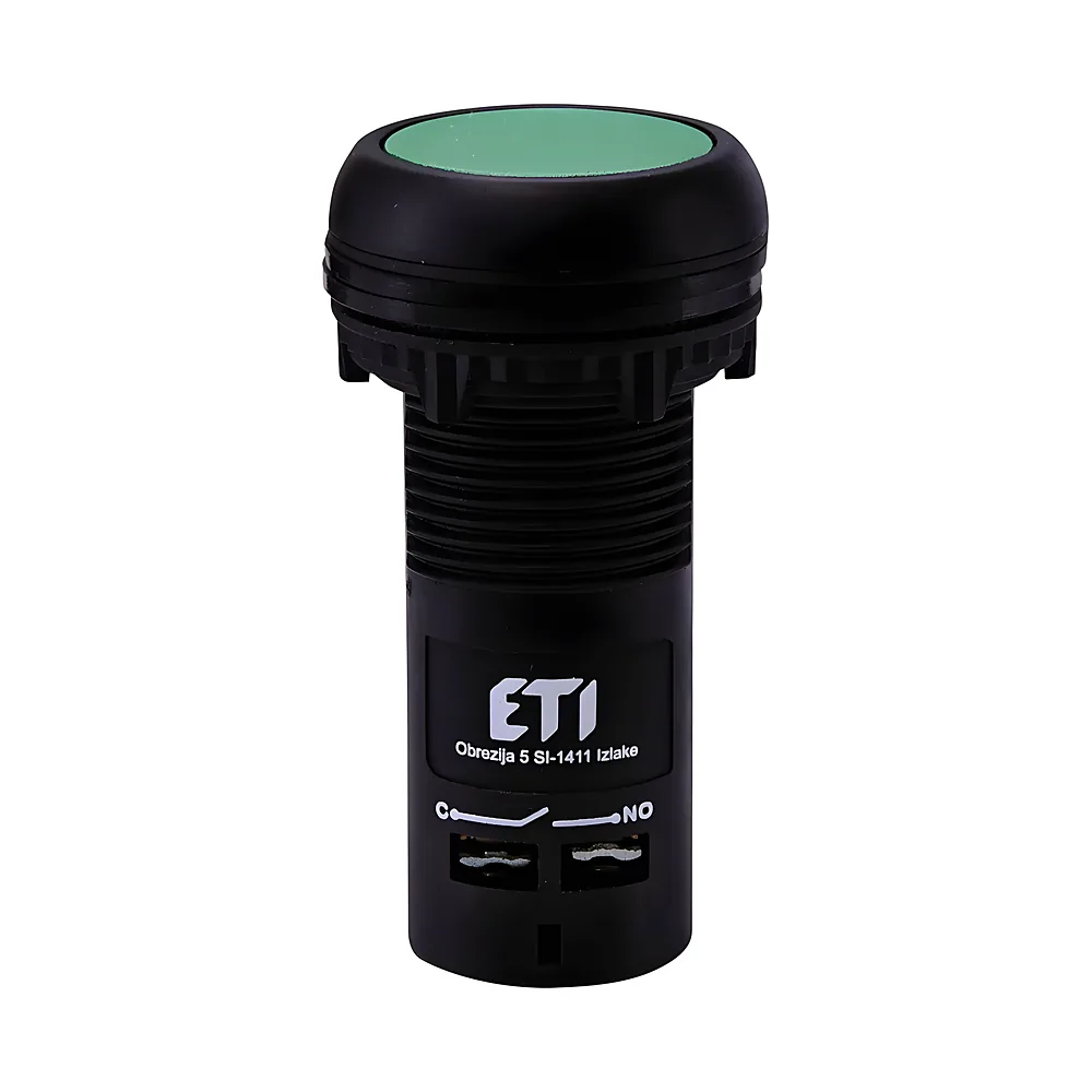 Кнопка ECF-10-G зелена 1NO ETI 4771451