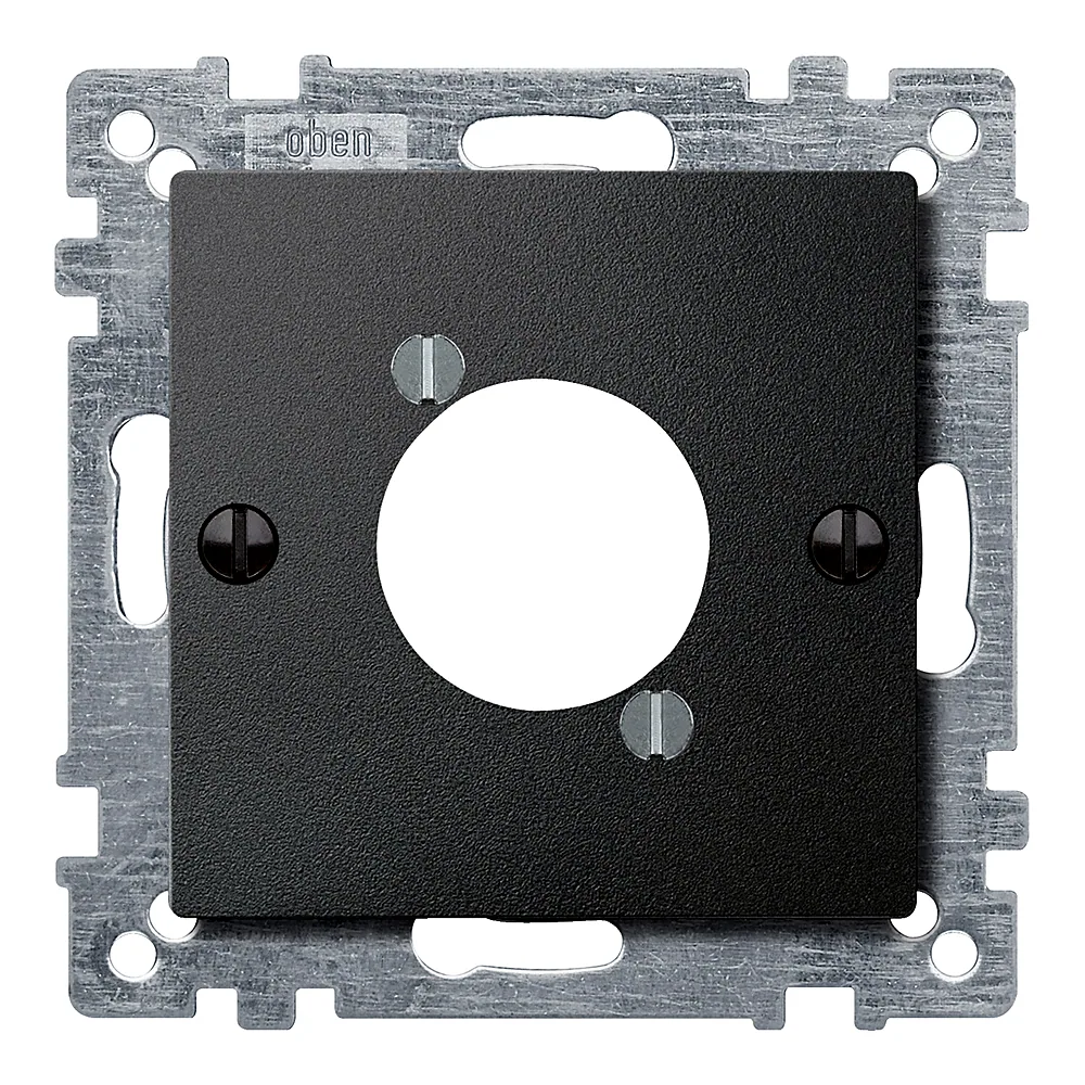 Накладка аудіорозетки XLR System M антрацит Schneider Electric 468914