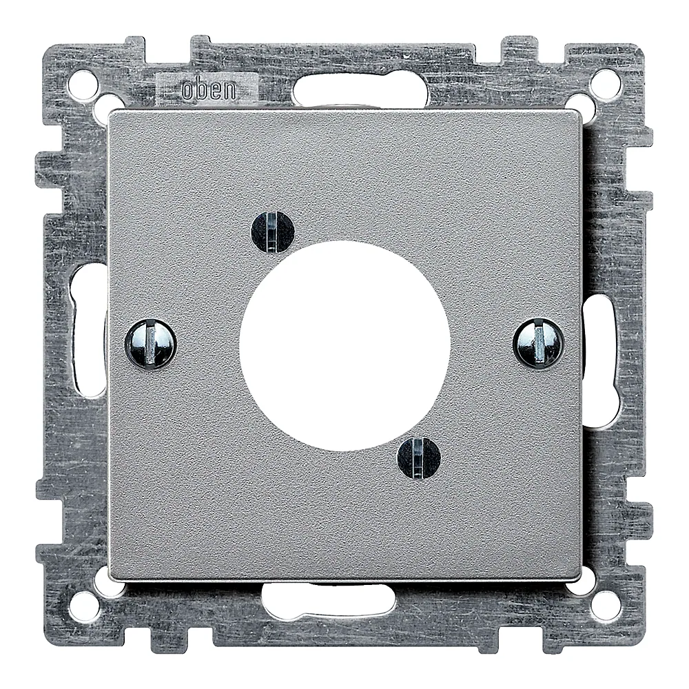 Накладка аудіорозетки XLR System M алюміній Schneider Electric 468960