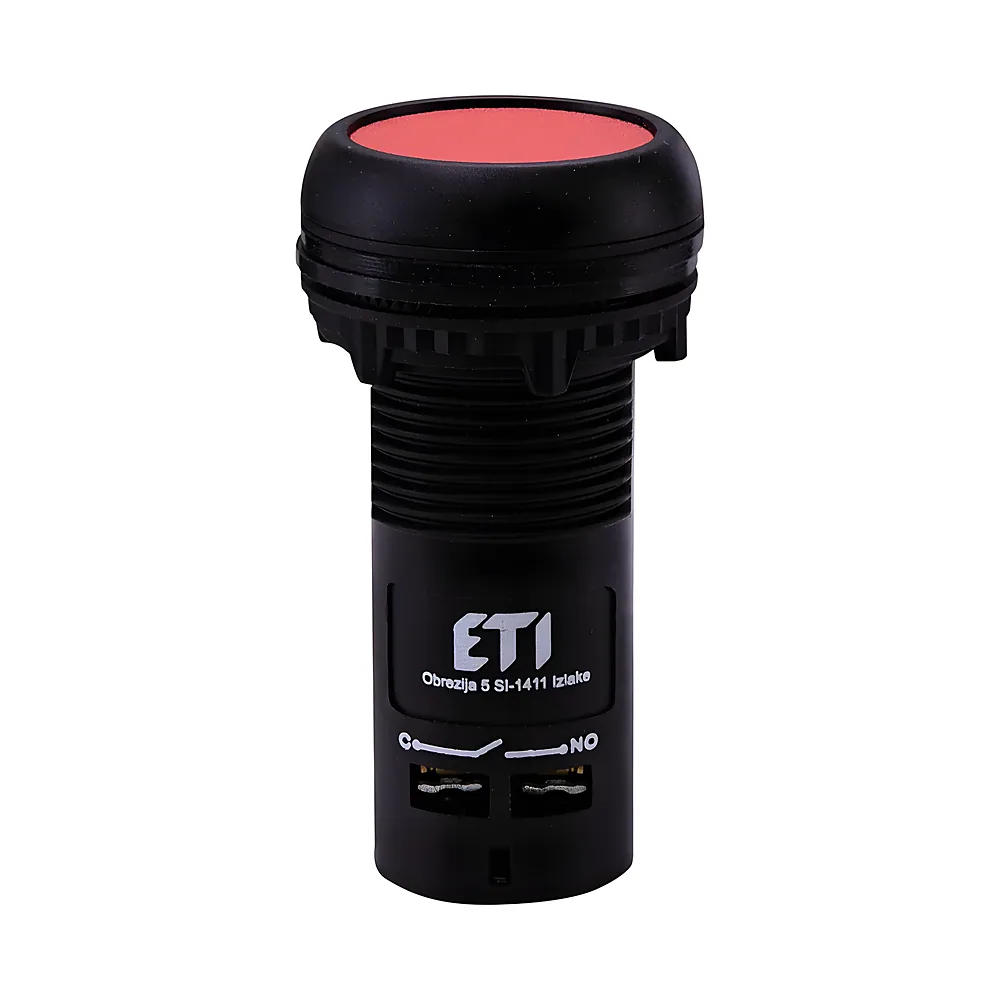 Кнопка керування ECF-10-R заглиблена 1NO червона ETI 4771450
