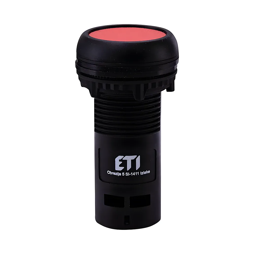 Кнопка керування ECF-01-R заглиблена 1NC червона ETI 4771460