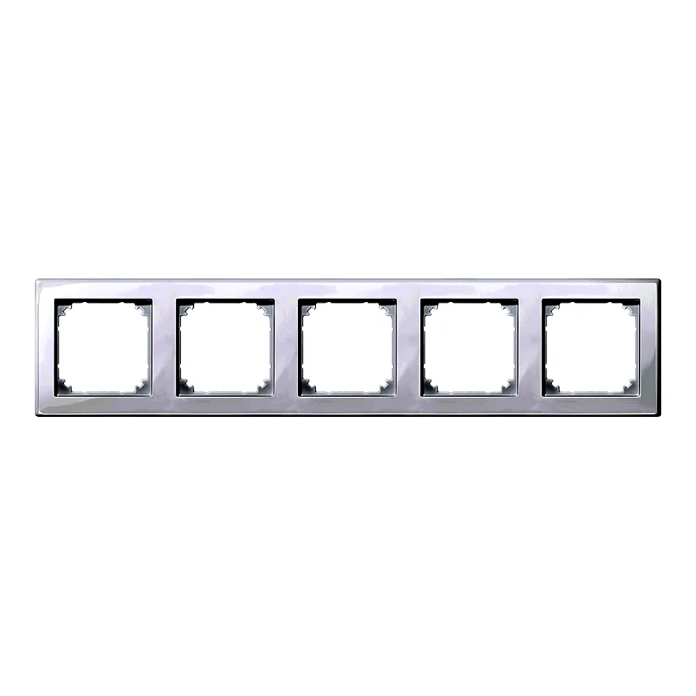 Рамка M-Smart System M 5-постова активно-біла глянцева Schneider Electric 478525