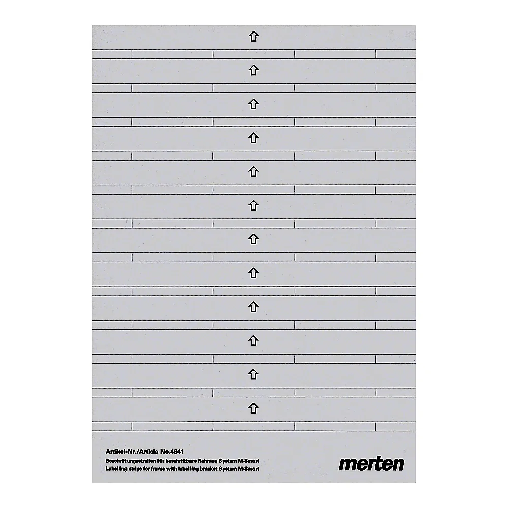 Наклейка для маркування M-Smart полярно-біла Schneider Electric 484100