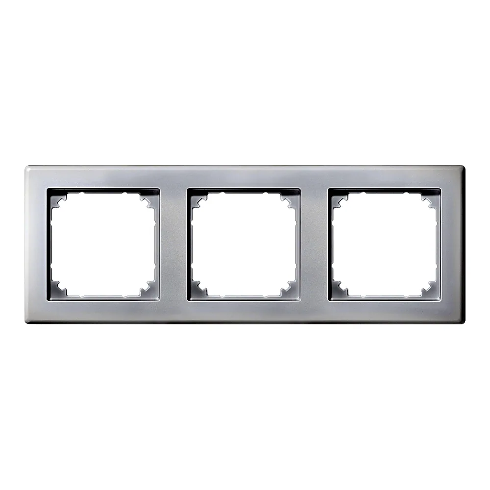 Рамка M-Smart System M 3-постова полярно-біла Schneider Electric 484319