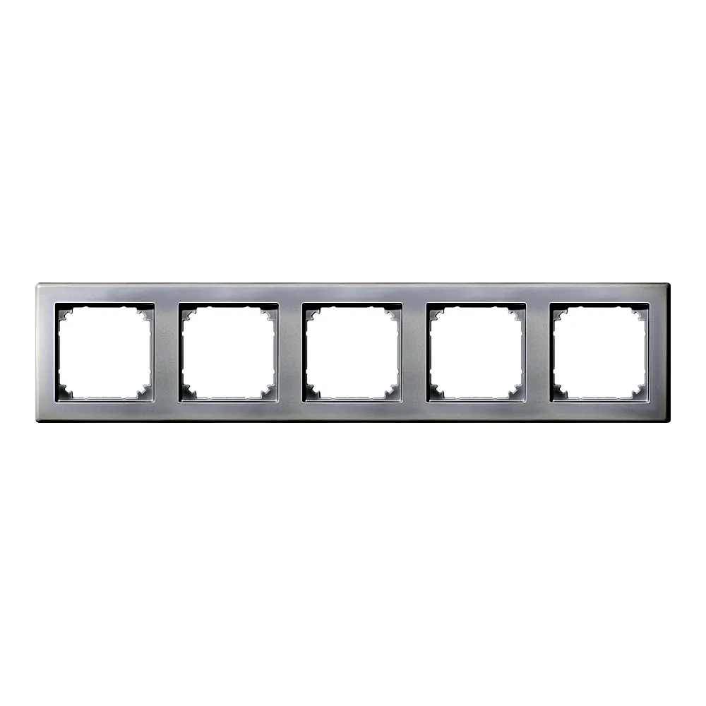 Рамка M-Smart System M 5-постова полярно-біла Schneider Electric 484519