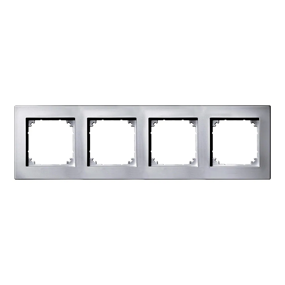 Рамка M-Plan System M 4-постова полярно-біла Schneider Electric 486419