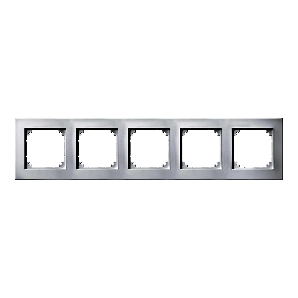 Рамка M-Plan System M 5-постова полярно-біла Schneider Electric 486519