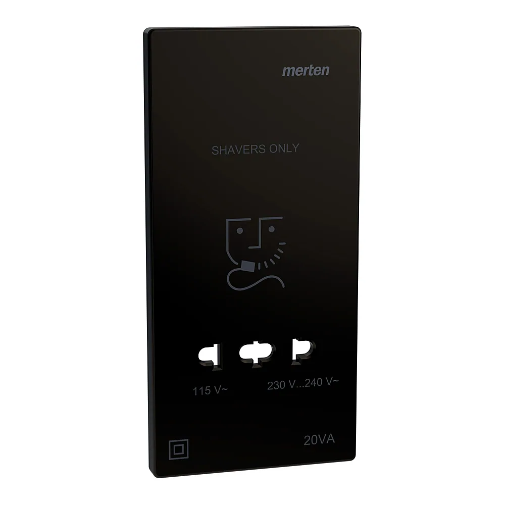 Накладка розетки для гоління System D мокко Schneider Electric MEG2109-3452