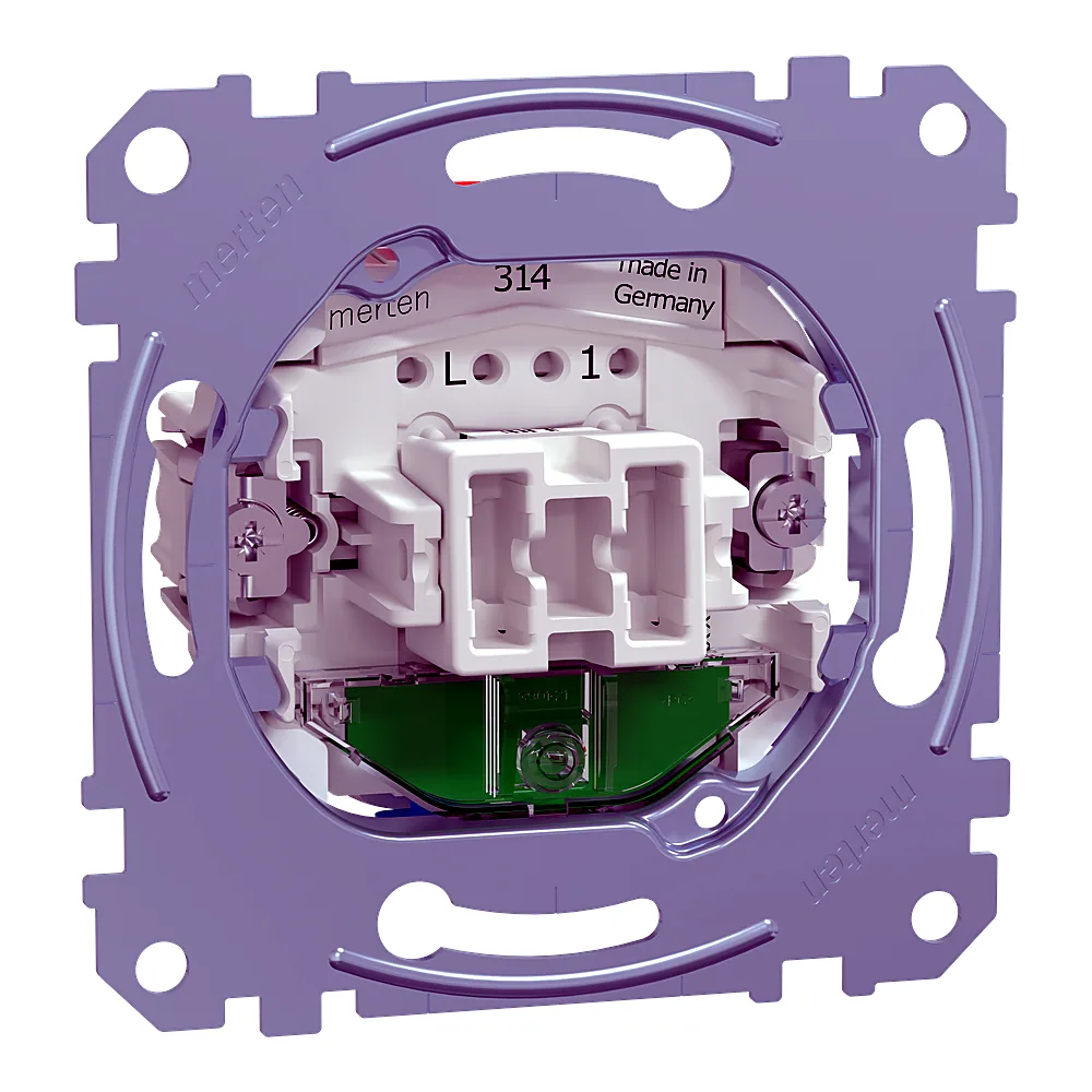 Механізм 1-клавішного перемикача 1P з індикацією 16 АХ Schneider Electric MEG3606-0000
