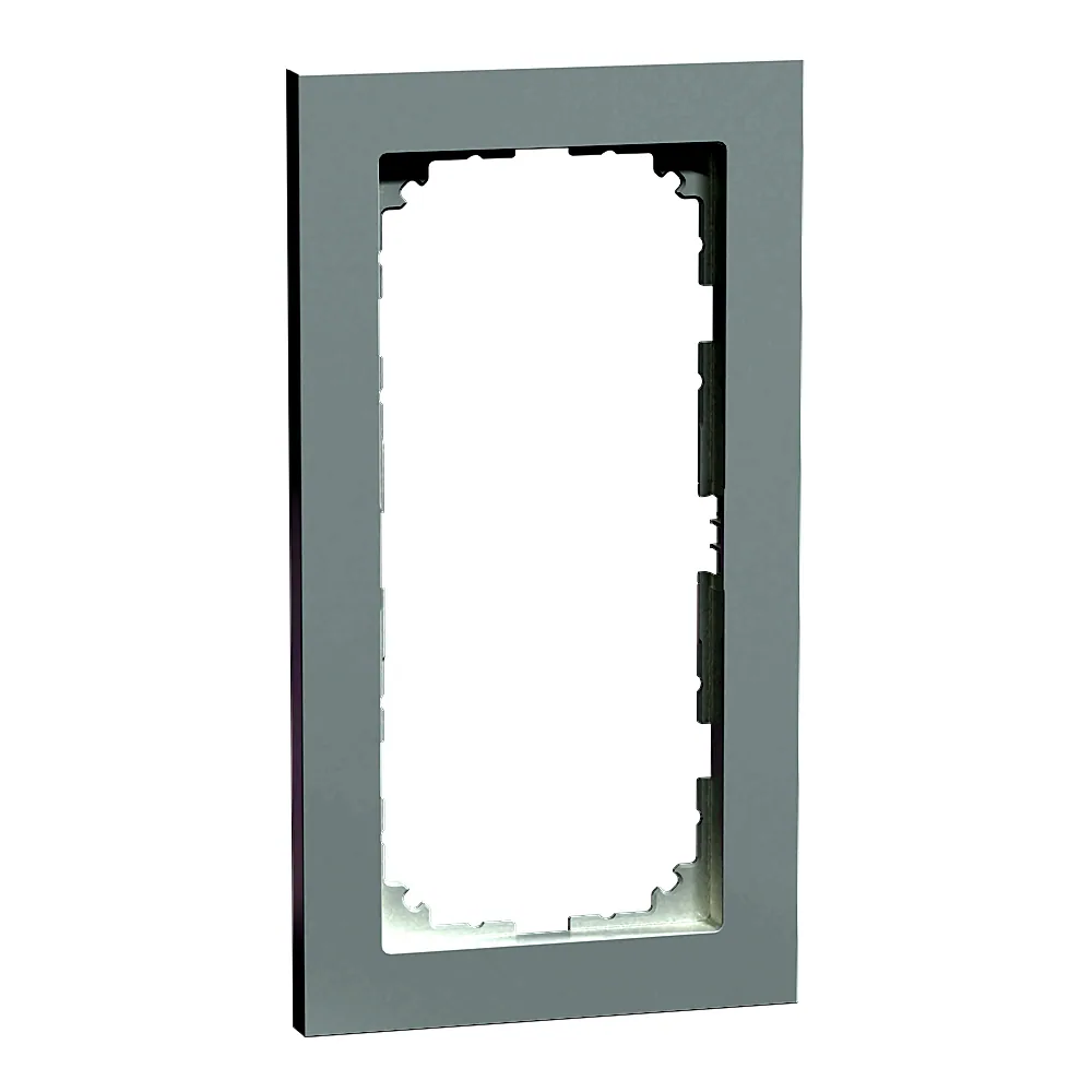 Рамка M-Pure System M 2-постова без перегородки активно-біла Schneider Electric MEG4025-3625