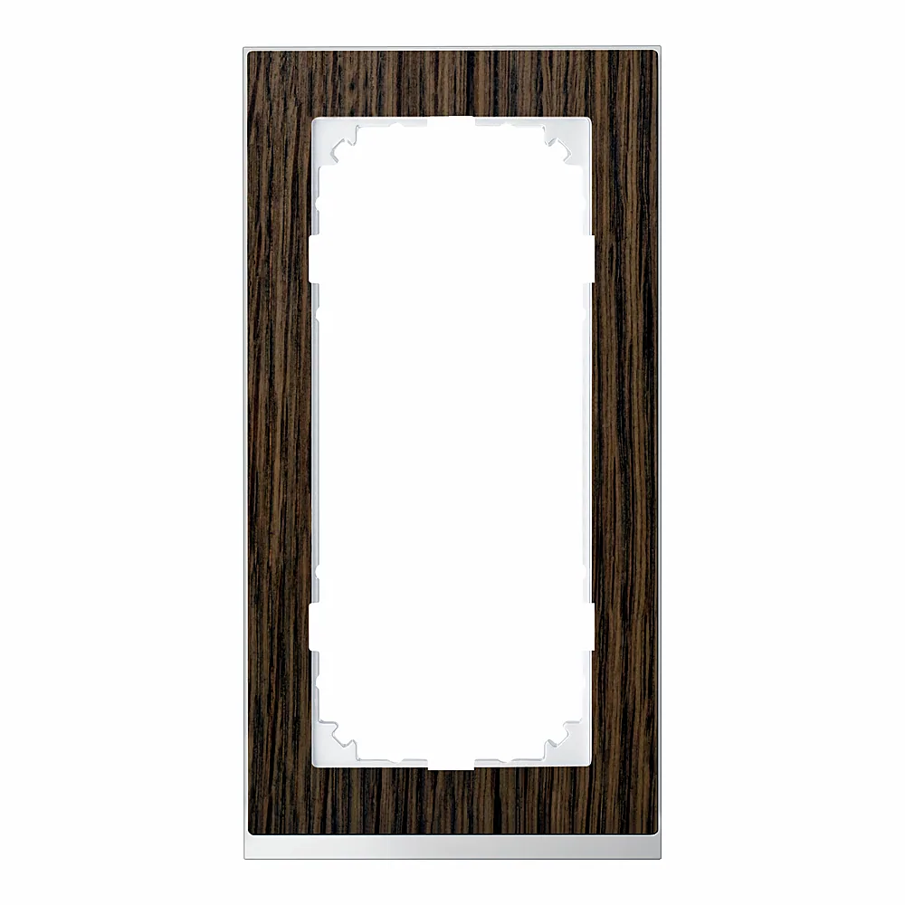 Рамка M-Pure Decor System M 2-постова без перегородки дуб/активно-біла Schneider Electric MEG4025-3674
