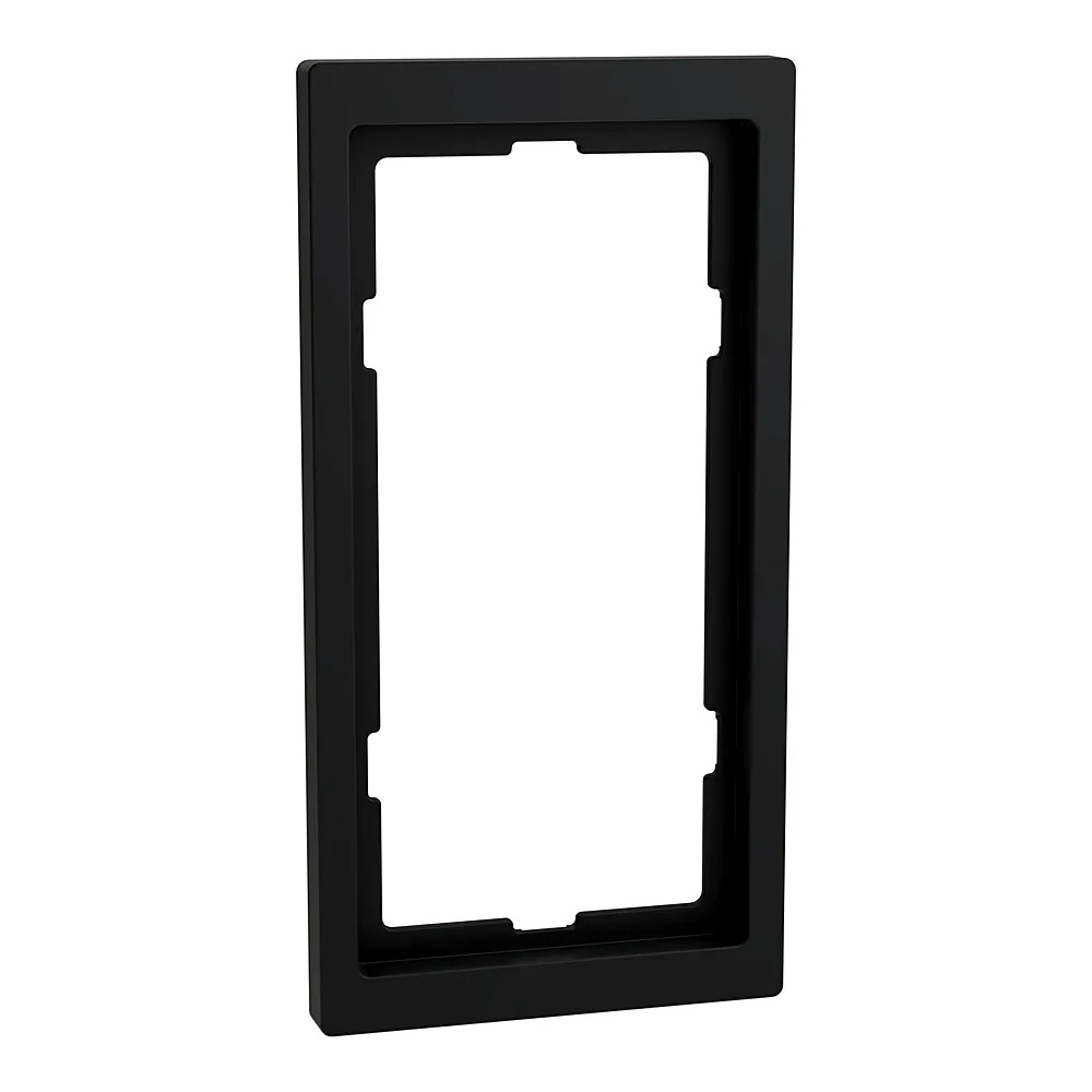 Рамка D-Life System D 2-постова для розетки для бритви антрацит Schneider Electric MEG4025-6534