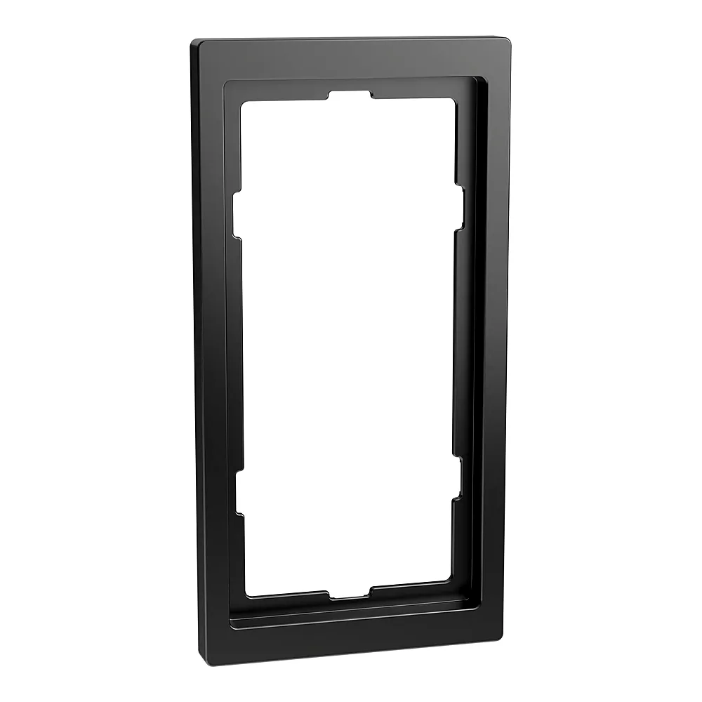 Рамка D-Life System D 2-постова для розетки для бритви нержавіюча сталь Schneider Electric MEG4025-6536