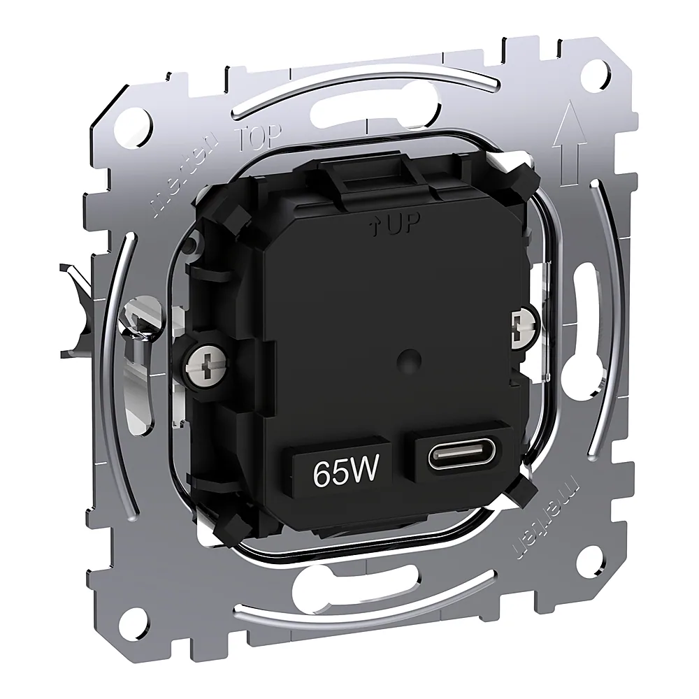 Механізм USB-розетки A+C 65 Вт PD Schneider Electric MEG4366-0130