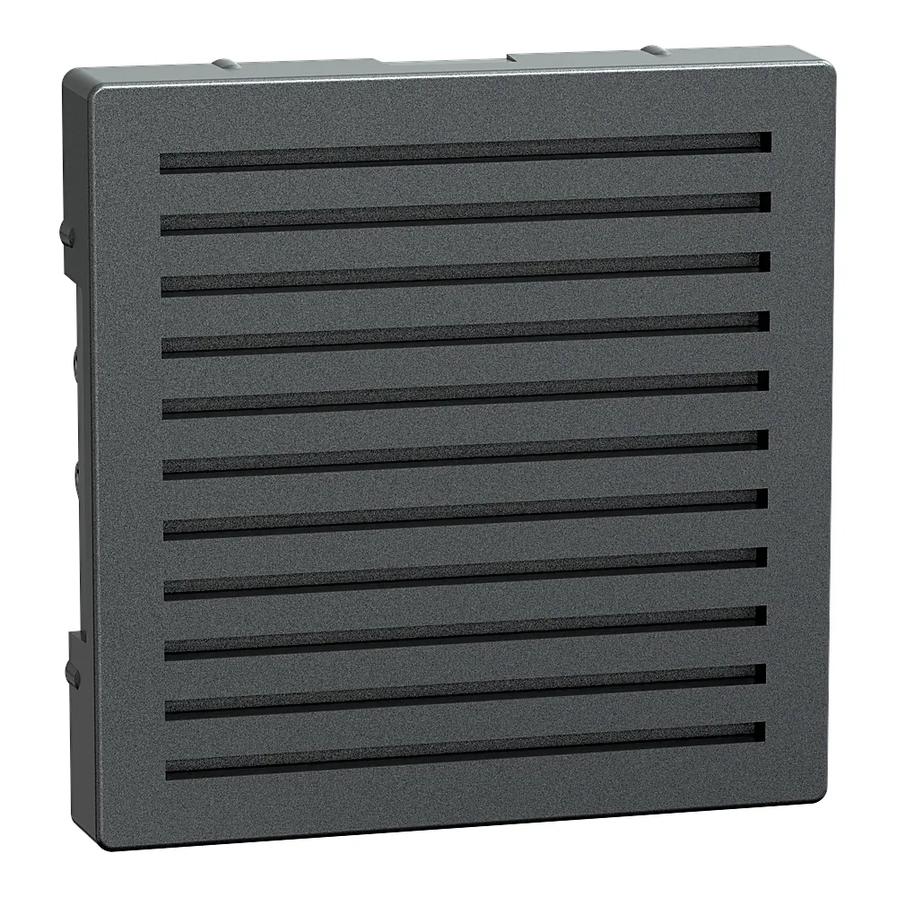 Накладка System M для механізму дверного дзвінка алюміній Schneider Electric MEG4450-0460