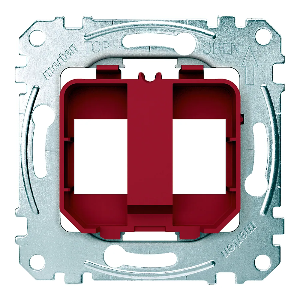 Плата опорна для модульного конектора jack червона Schneider Electric MEG4566-0006