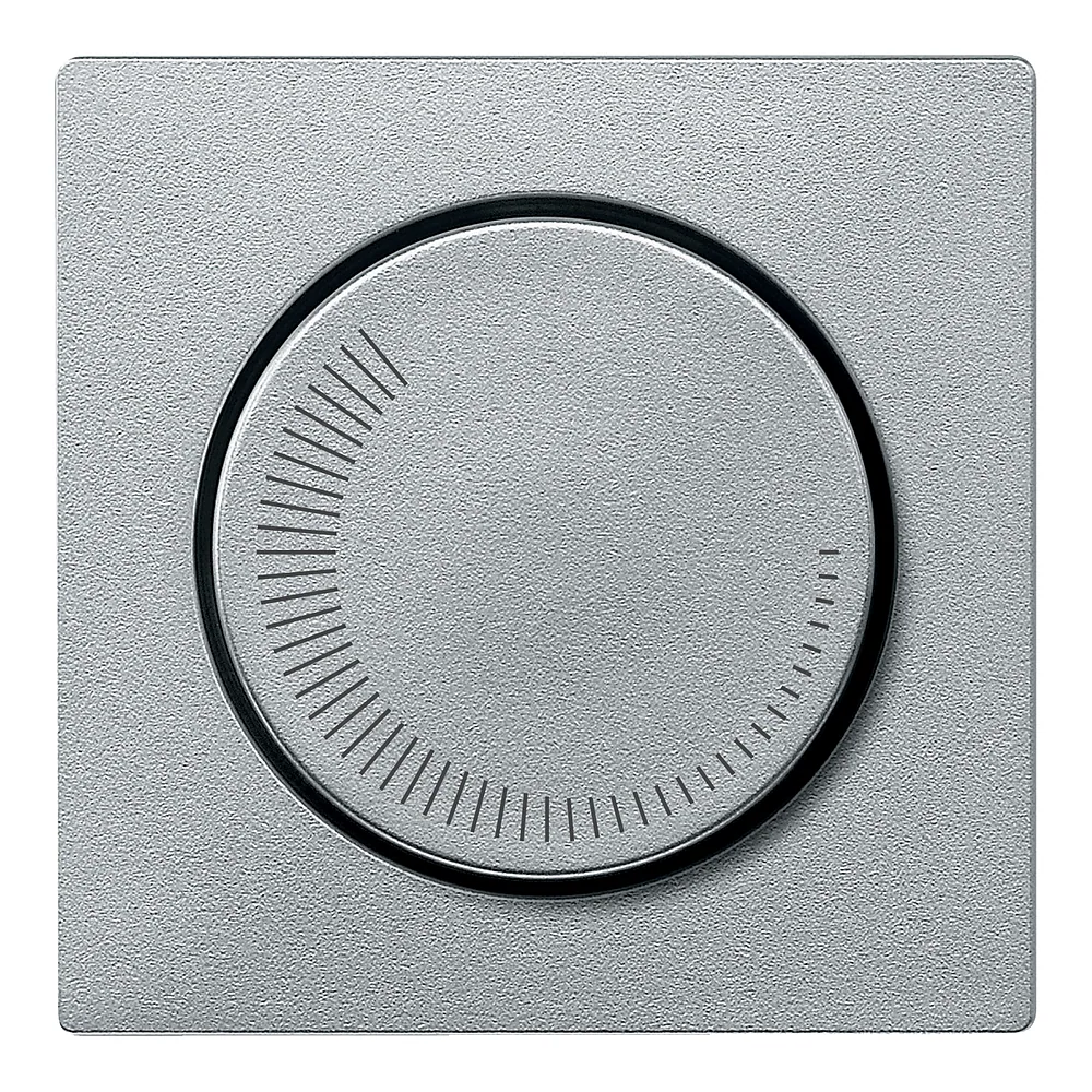 Накладка System M для регулятора швидкості алюміній Schneider Electric MEG5251-0460