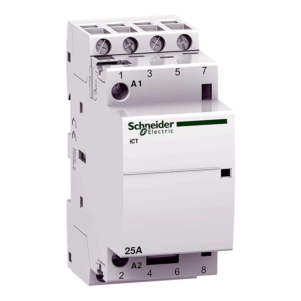 Контактор Acti9 iCT 25 А 4NO 24 В AC 50 Гц Schneider Electric A9C20134