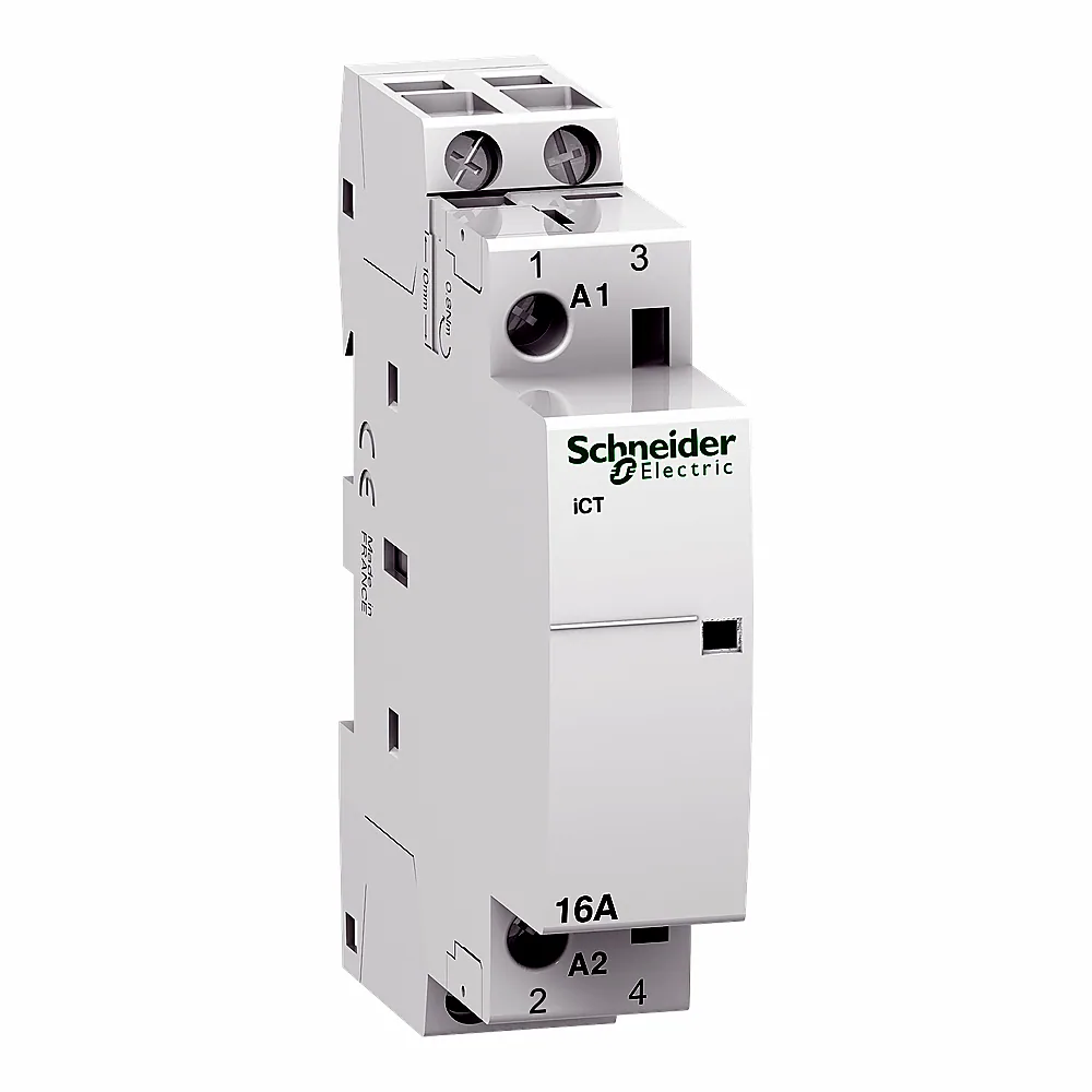 Контактор Acti9 iCT 16 А 2NO 12 В AC 50 Гц Schneider Electric A9C22012
